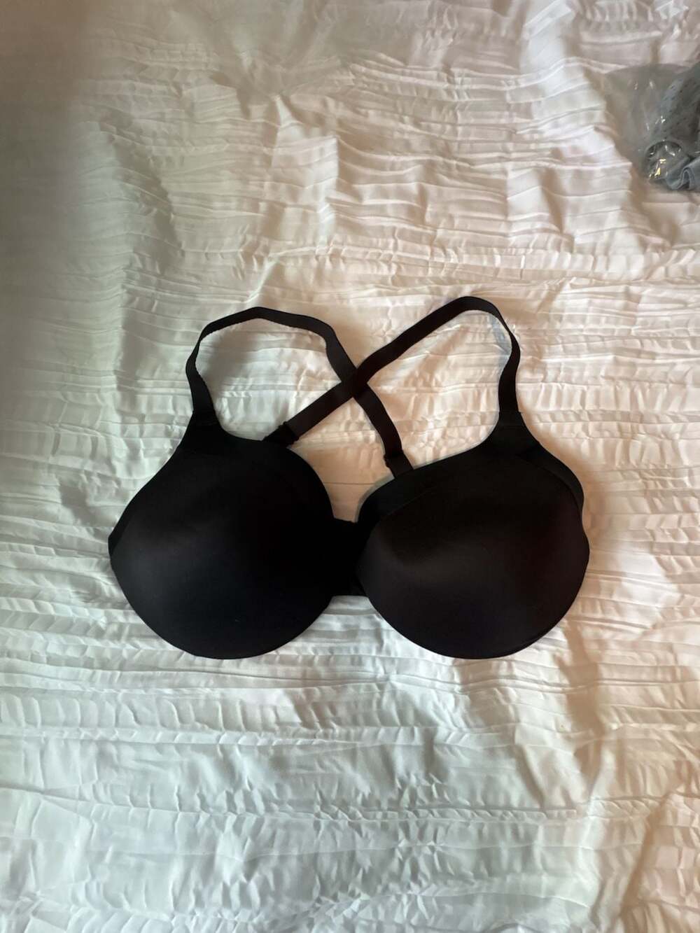 Maidenform Comfort Devotion Convertible Underwire T-Shirt Bra, Black, Size 38G
